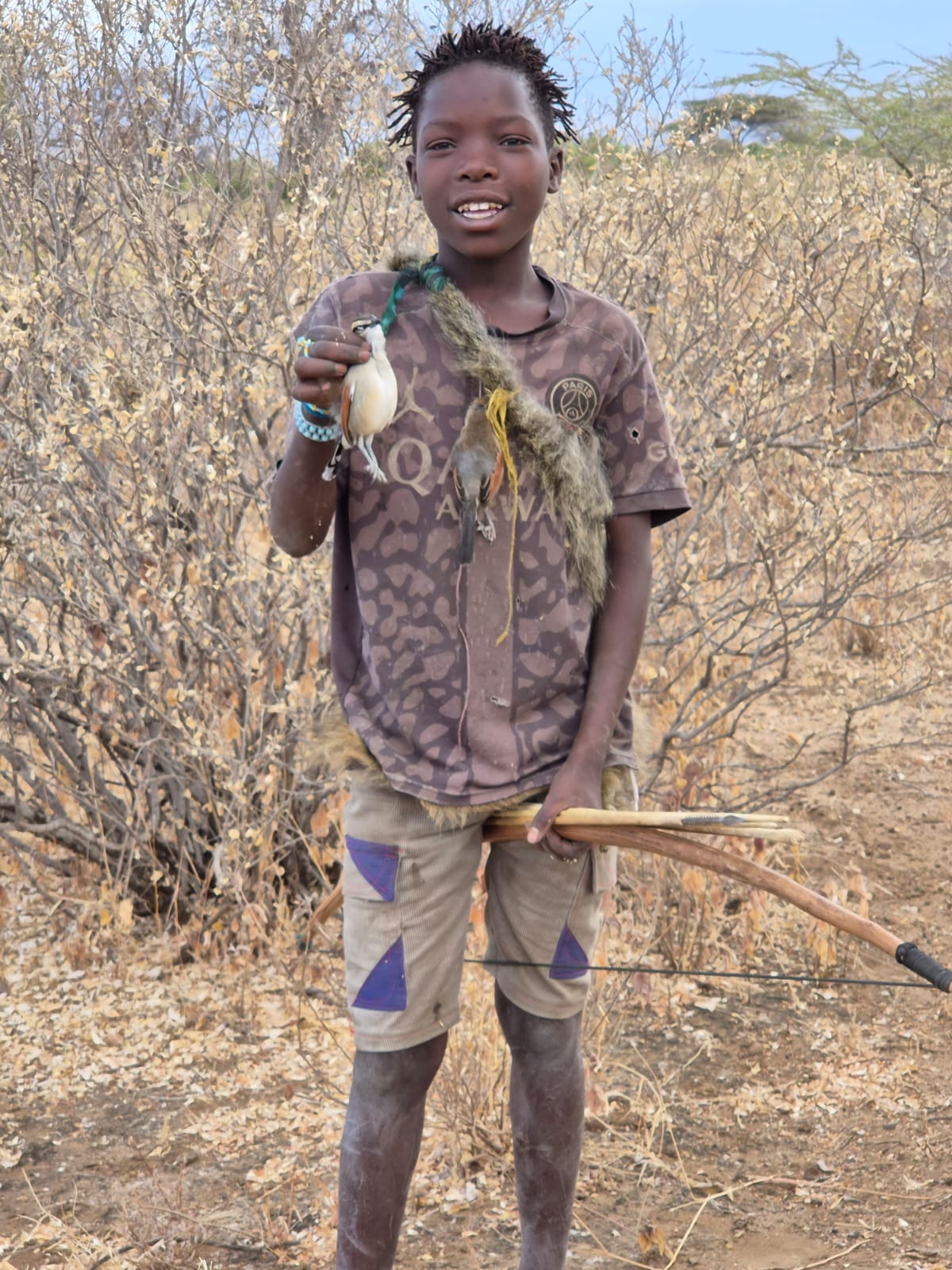 A young Maasai herder